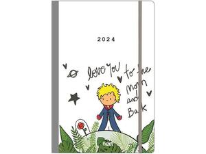 Ημερολόγιο ημερήσιο NEXT Trends flexi με λάστιχο 14x21cm 2024 Little prince